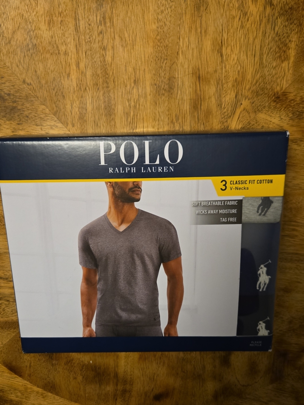 Men's Polo Ralph Lauren T-Shirt Set Of 3 In Size Small